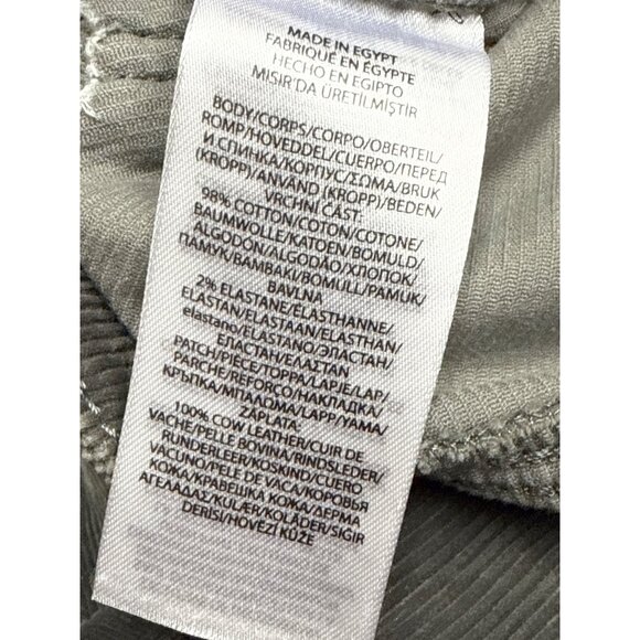 Lauren Ralph Lauren Stretch Mid-Rise Straight Leg Pants Grey Corduroy Size18 NWT - Picture 11 of 12